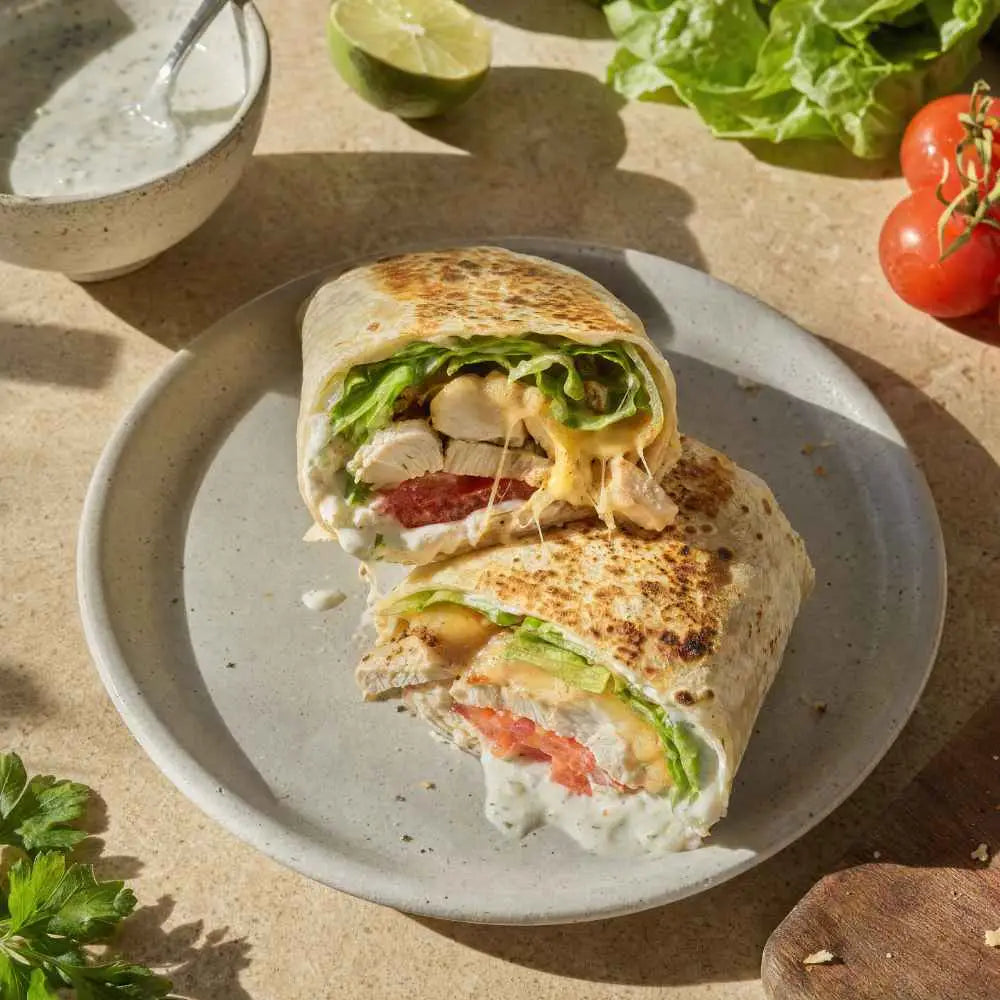 Crispy Cheesy Chicken One Wrap
