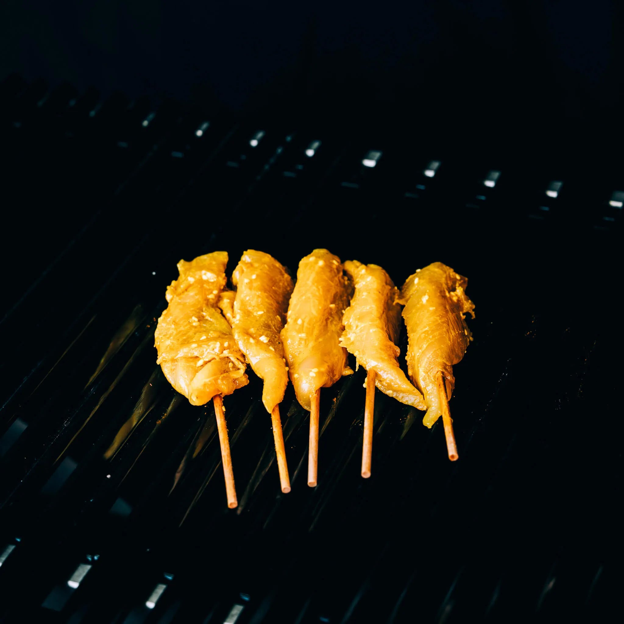 Schweizer Pouletspiessli Mignon "Sesam-Curry"