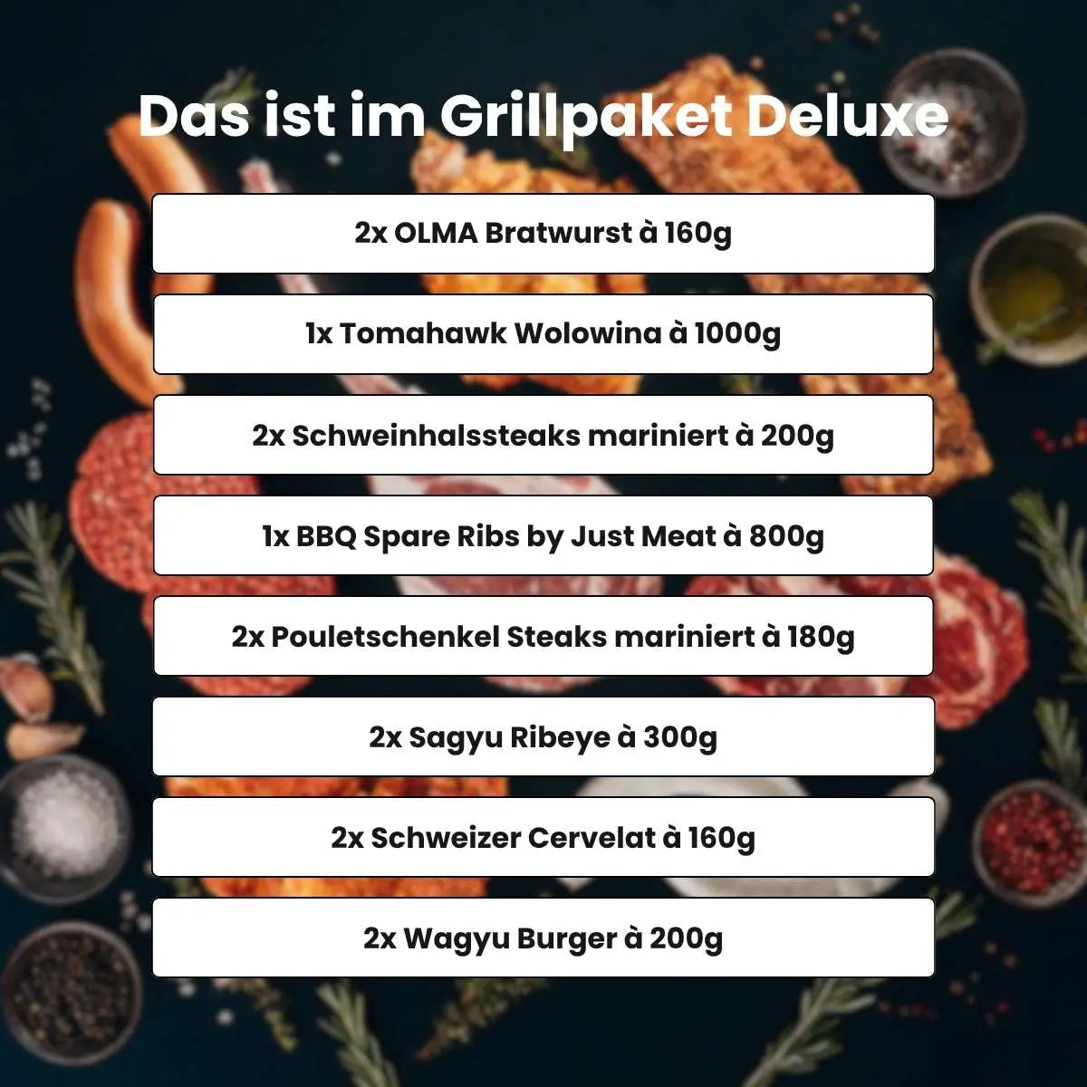 Grillpaket Deluxe